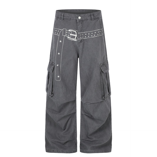 スターベルト マルチポケットカーゴパンツ COLOR:GREY
