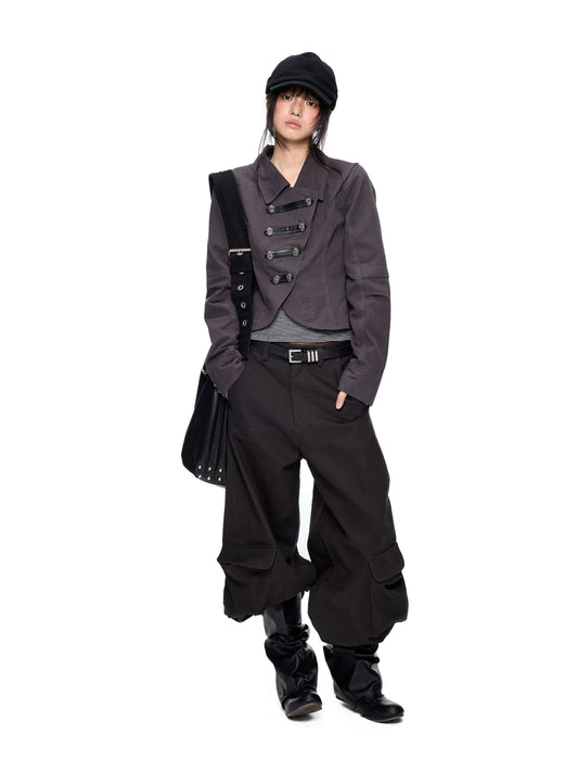 ストラクチャード ダブルブレストショートジャケット product image 2