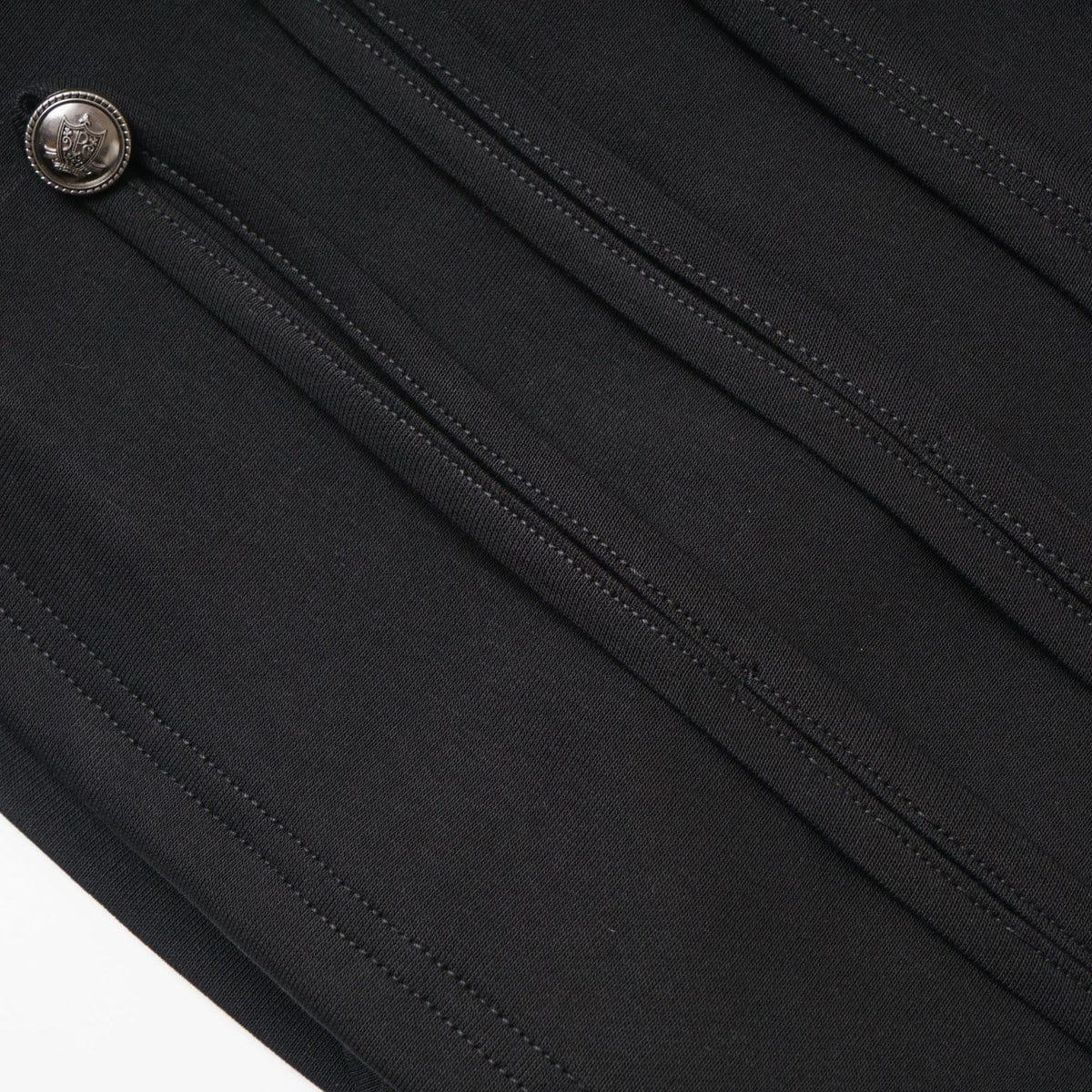 ダブルブレスト ミニスカートパンツ BLACK 04