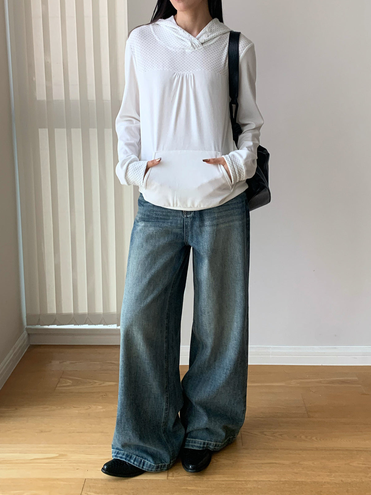 ヴィンテージウォッシュ ワイドデニムパンツ 13