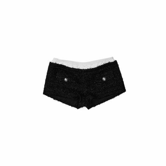 レイヤードウエスト ツイードショートパンツ｜1JINN STUDIO｜商品画像