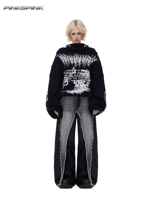 リコンストラクテッド ワイドデニム product image 2