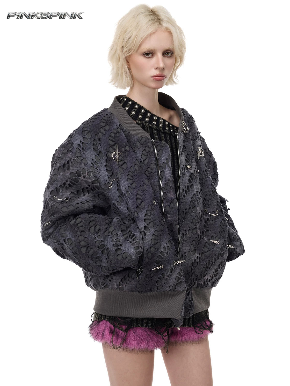 リベットステッチ パデッドジャケット product image 3