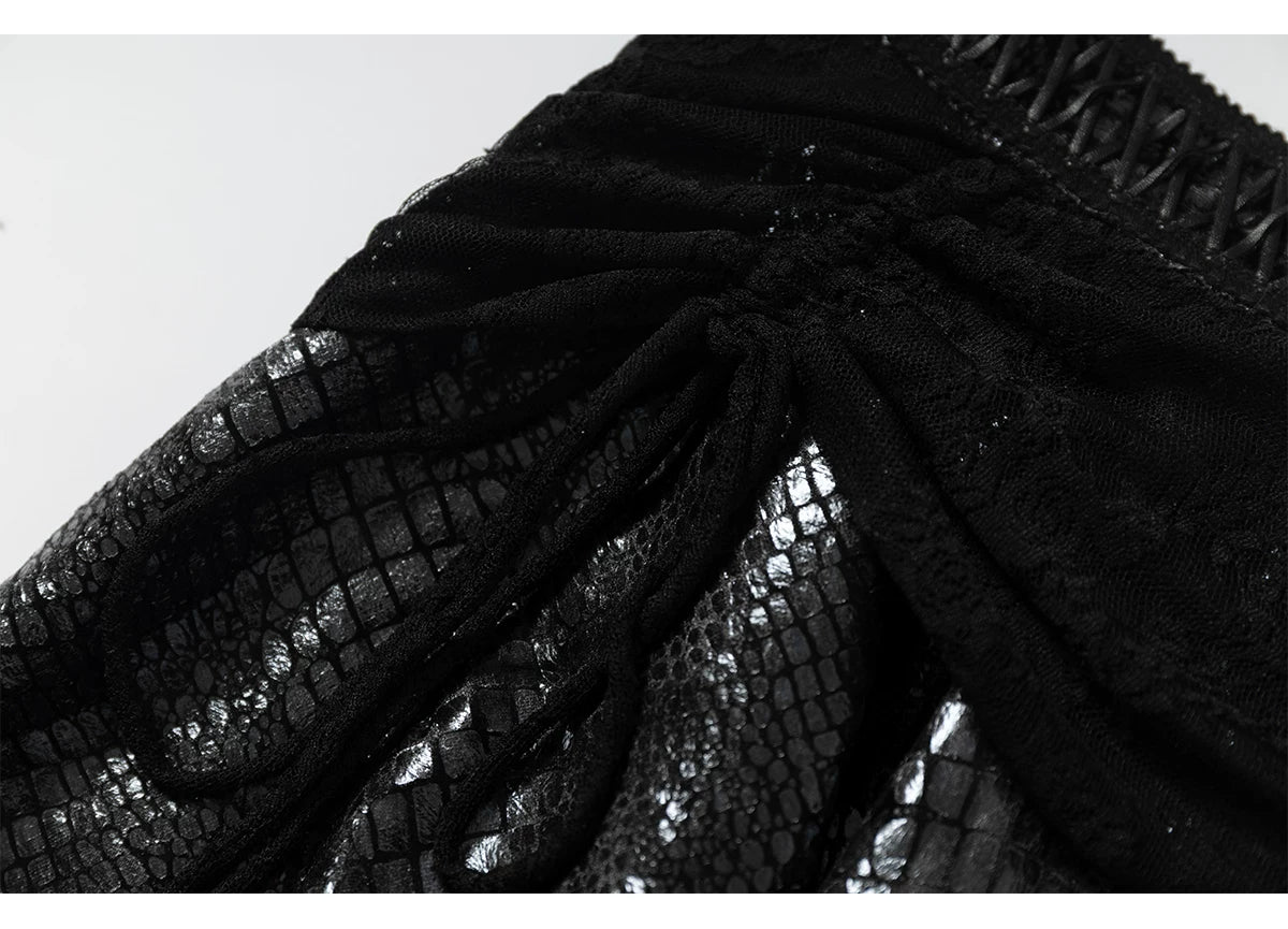 バロックレース イレギュラーAラインスカート styling 12