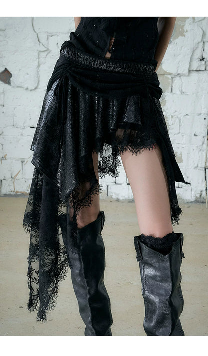 バロックレース イレギュラーAラインスカート styling 41