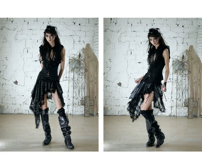 バロックレース イレギュラーAラインスカート styling 43
