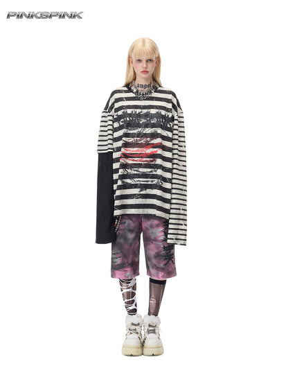 バーンフラワー ホールストライプトップス product image 4