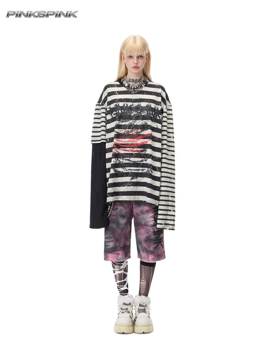 バーンフラワー ホールストライプトップス product image 4