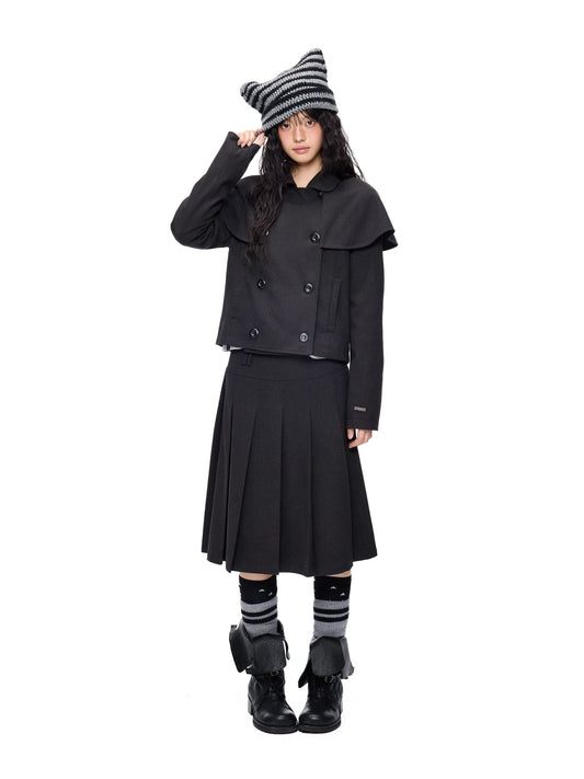ダブルブレスト ケープショートジャケット product image 5