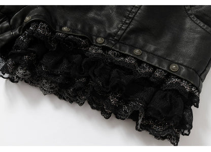 ナイトレース ウォッシュドレザーショートパンツ styling 9