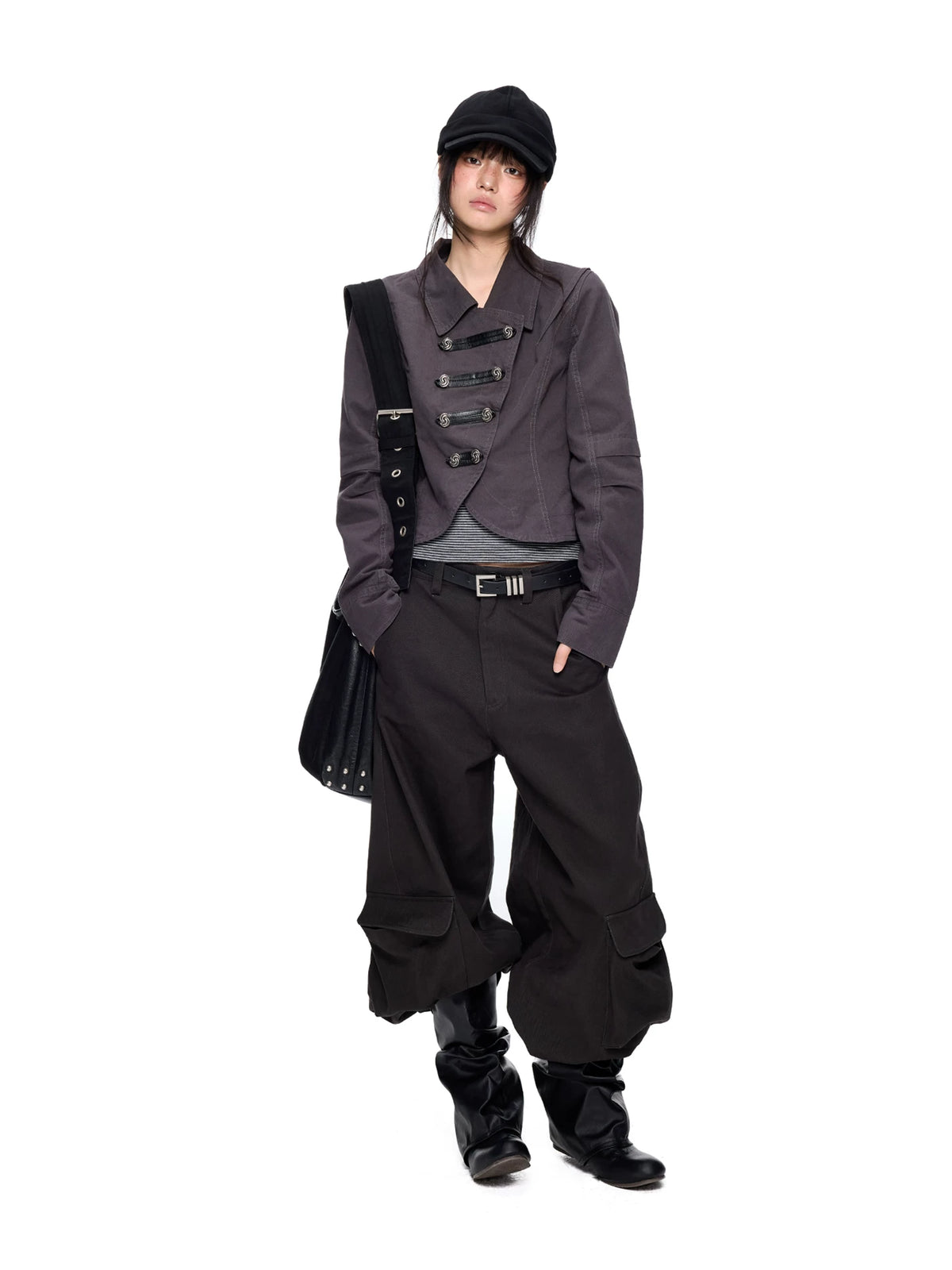 ストラクチャード ダブルブレストショートジャケット product image 2