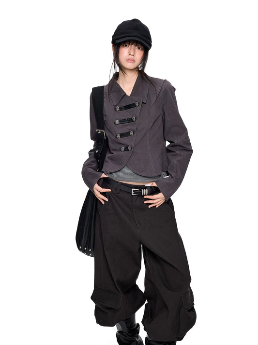 ストラクチャード ダブルブレストショートジャケット product image 3