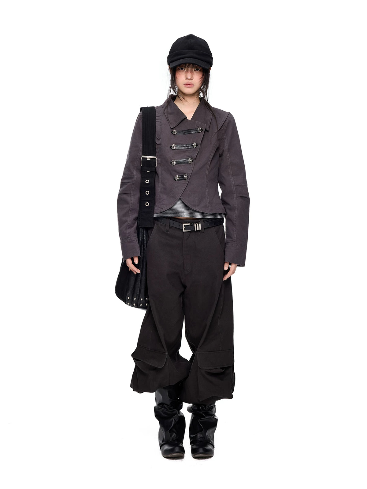 ストラクチャード ダブルブレストショートジャケット product image 4