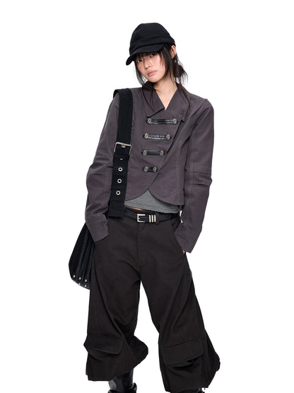 ストラクチャード ダブルブレストショートジャケット product image 5