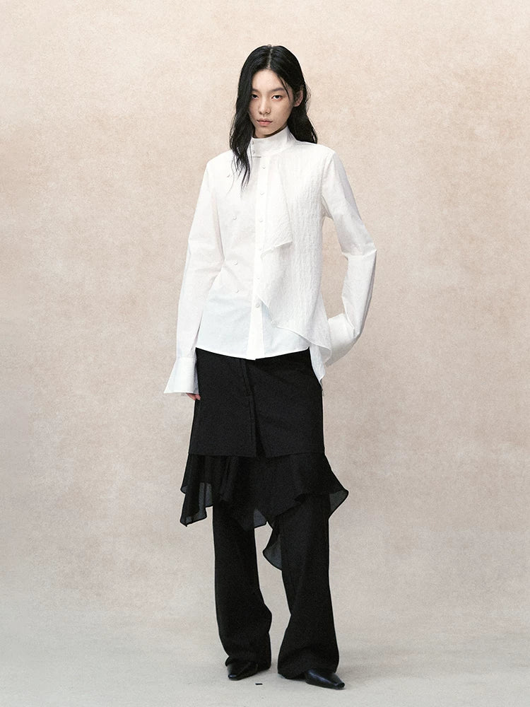 デタッチャブルスカート レイヤードワイドパンツ styling 13