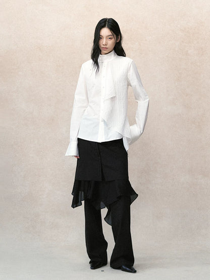 デタッチャブルスカート レイヤードワイドパンツ styling 13