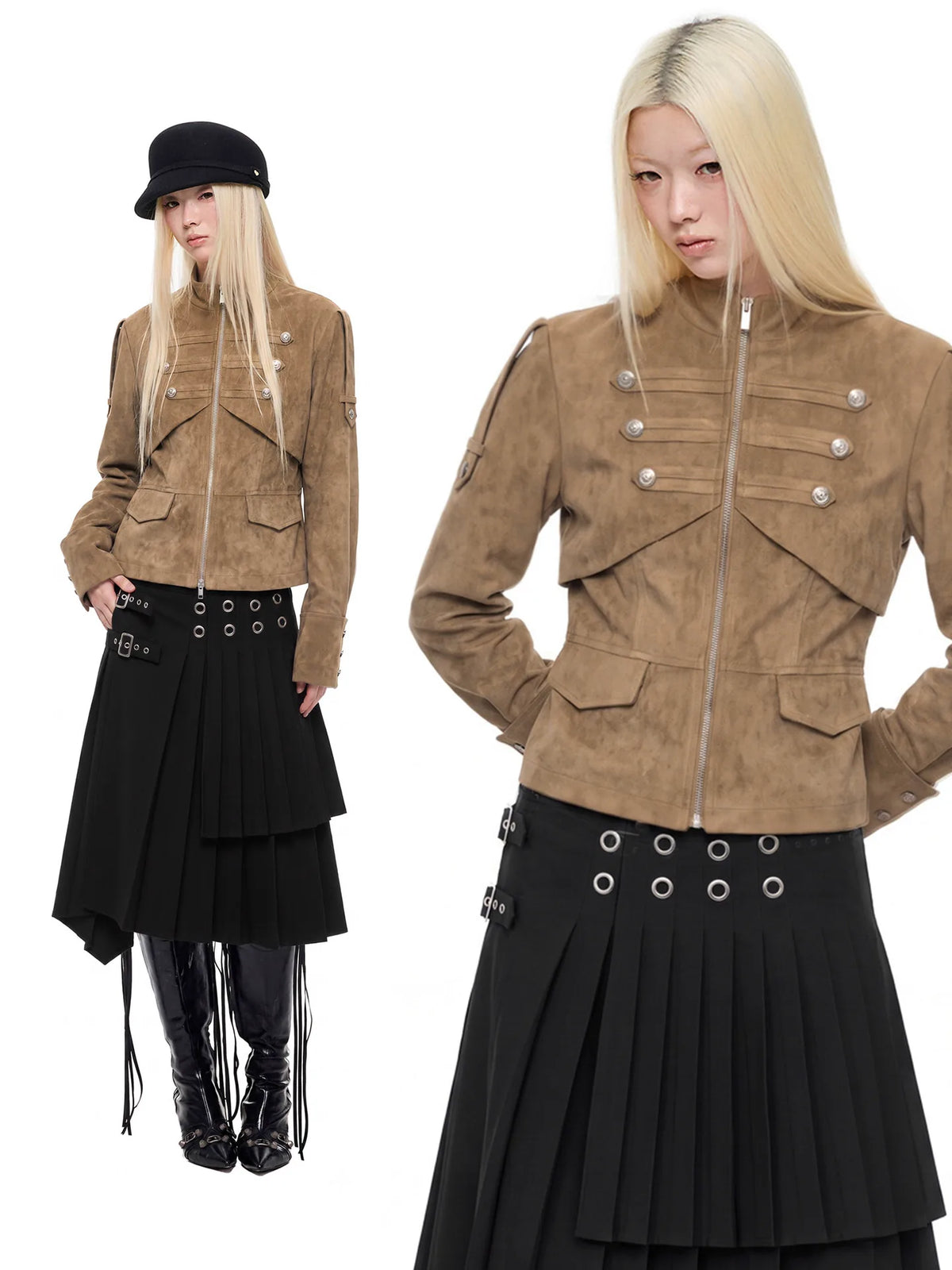 ナポレオン スエードクロップドジャケット product image 3