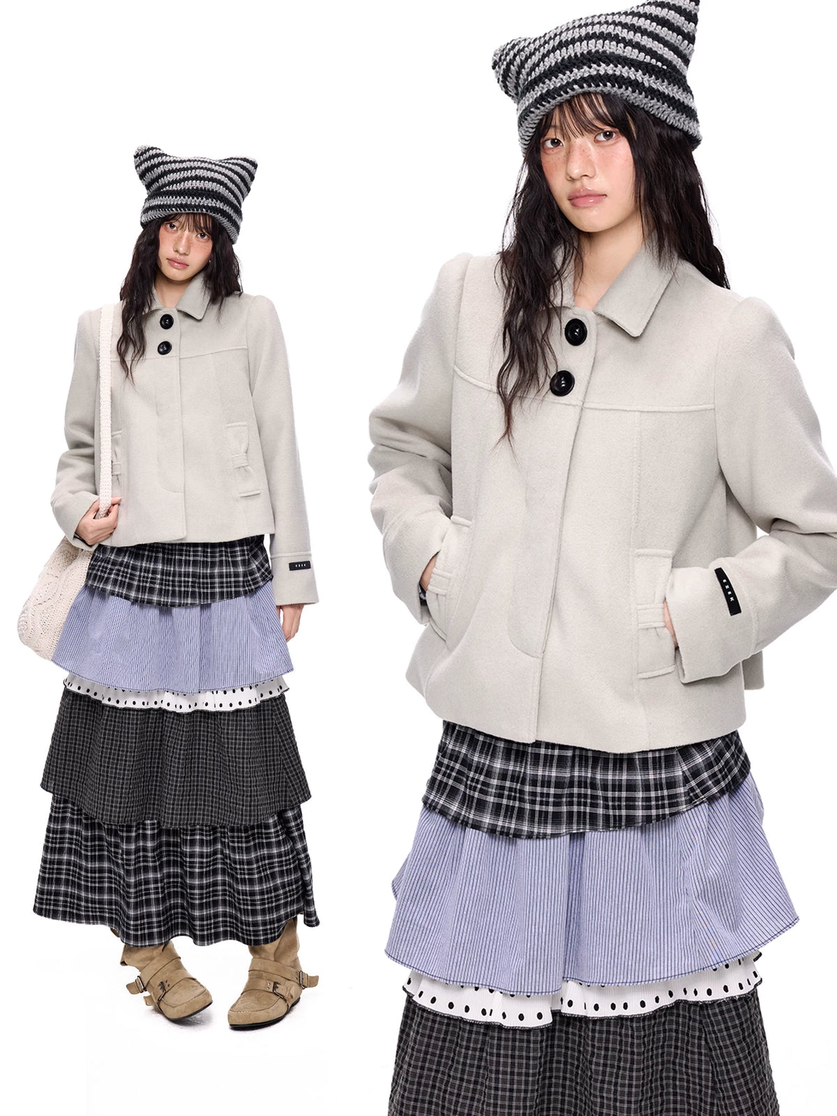 ショートラペル ウールジャケット product image 3