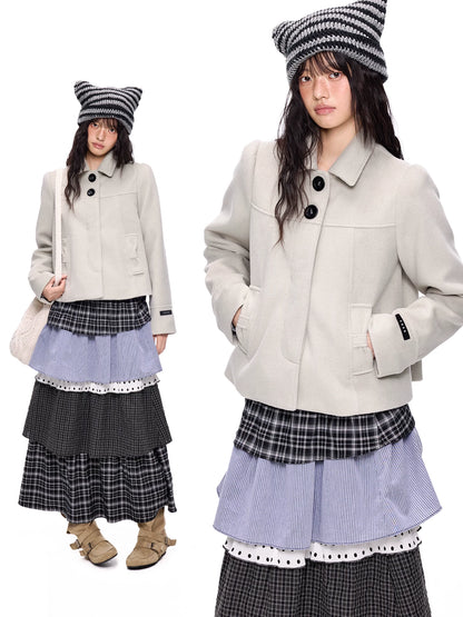 ショートラペル ウールジャケット product image 3