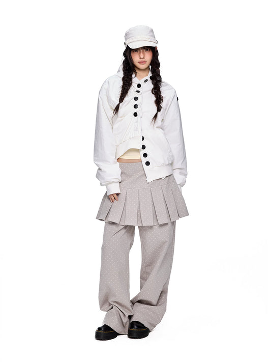 マルチボタン フーデッドパデッドジャケット product image 6