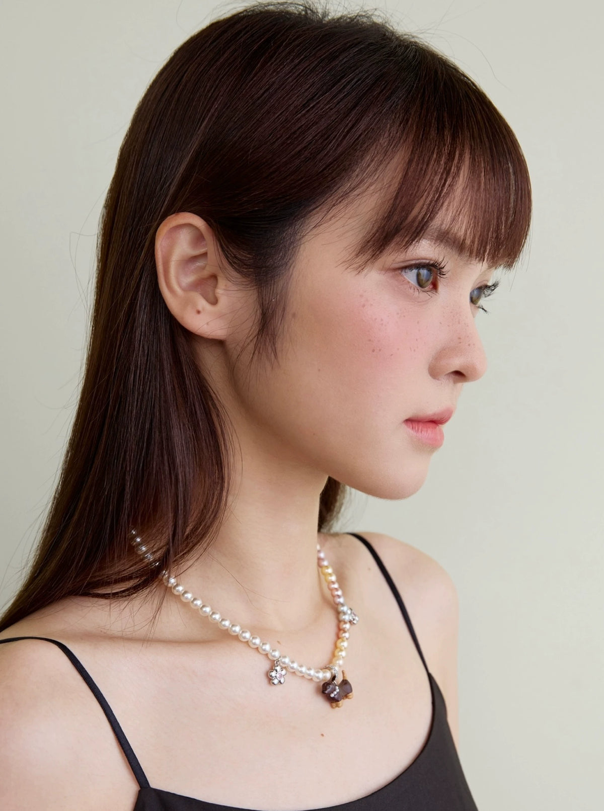 ダックスフンド パールペンダントネックレス detail 11