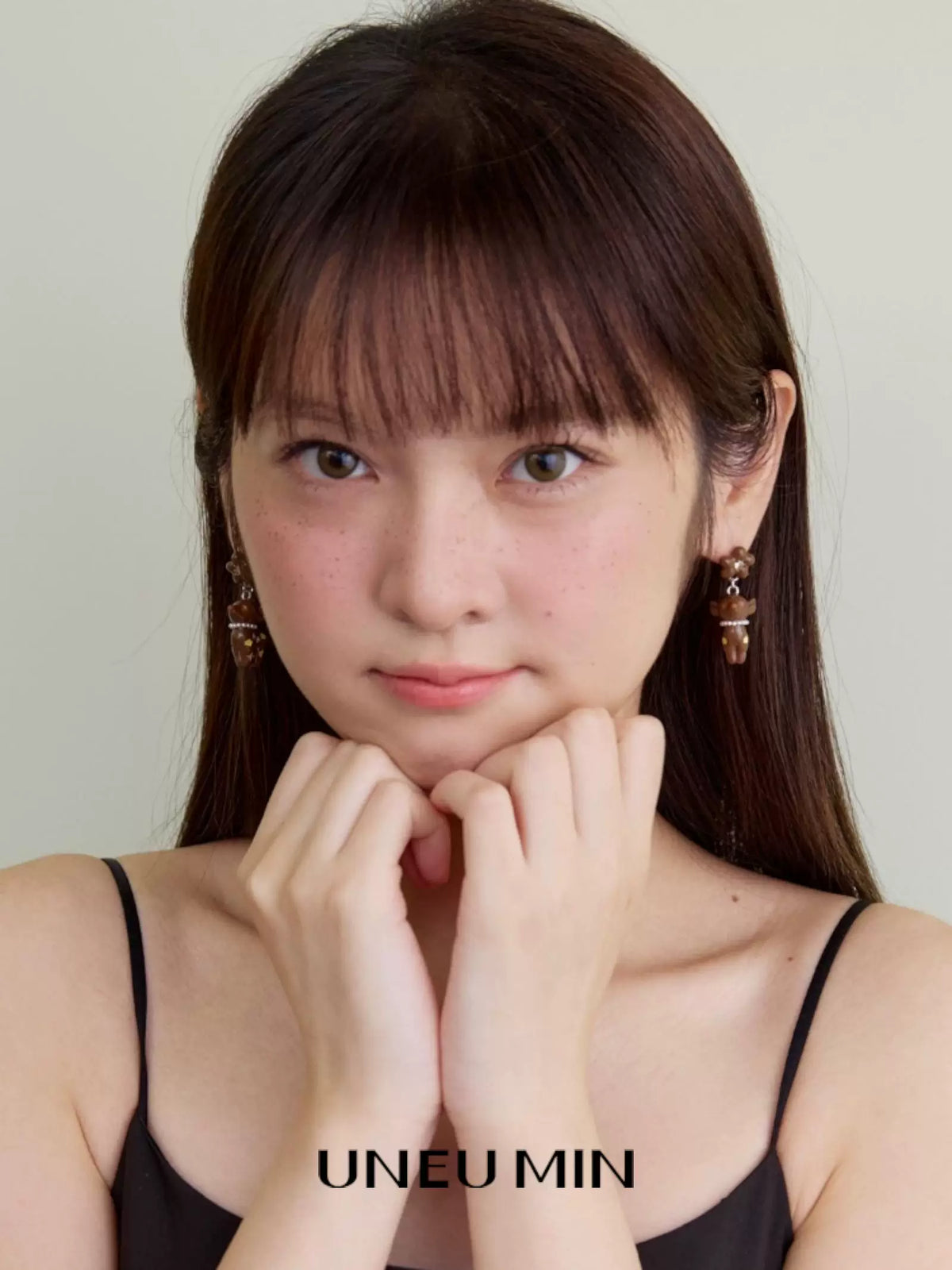 ディアフラワー ジルコンピアス styling 1