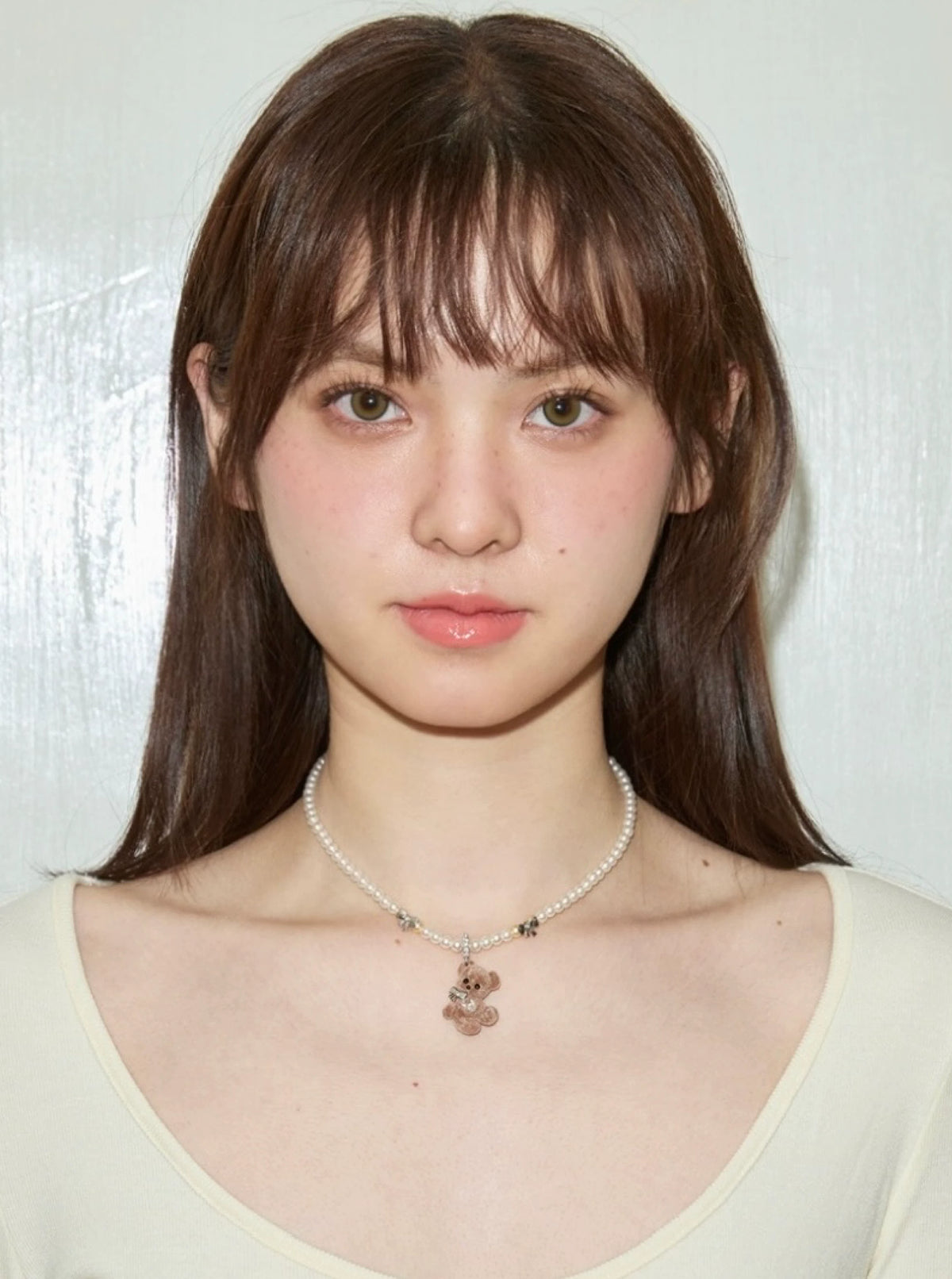 フロッキーベア パールペンダントネックレス detail 12
