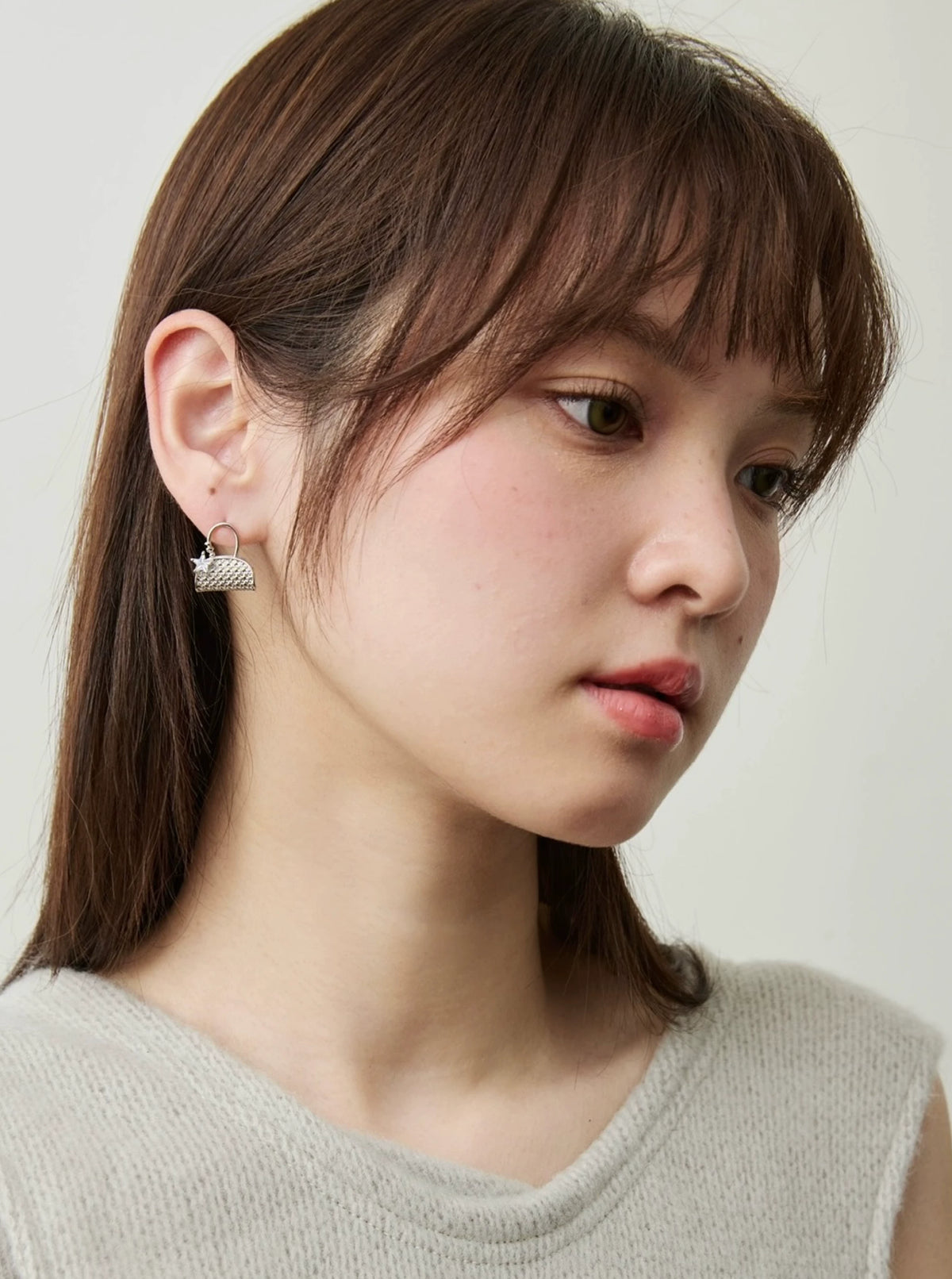 スタージルコン バッグモチーフピアス detail 6