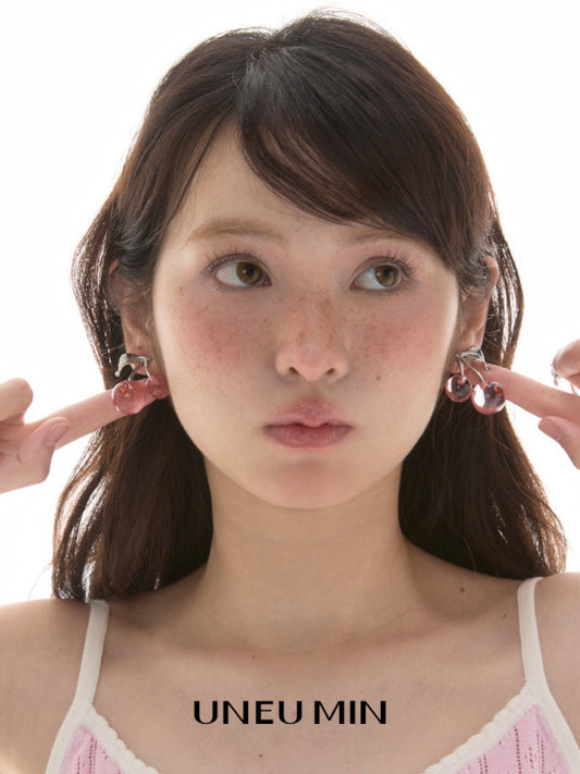 チェリーハート ジルコンピアス styling 1