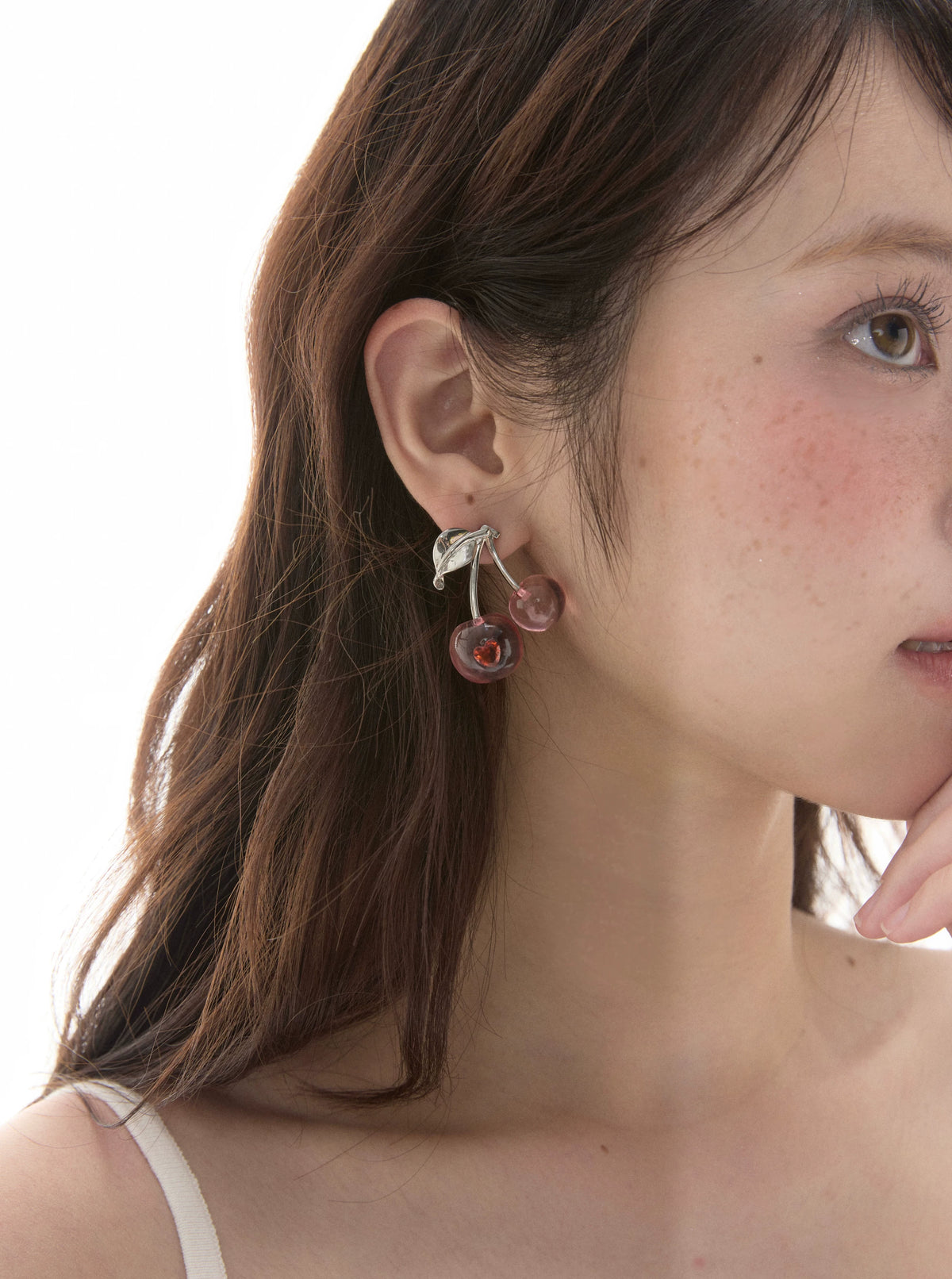 チェリーハート ジルコンピアス detail 5