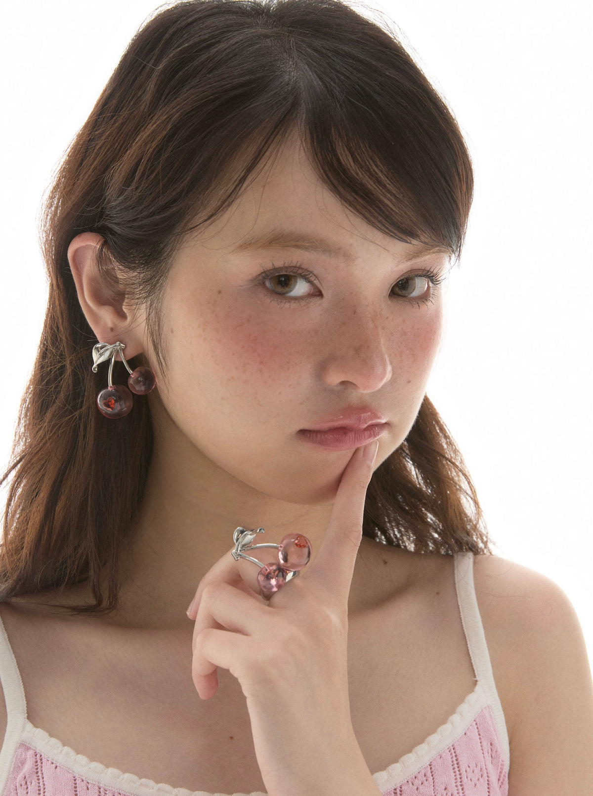 チェリーハート ジルコンピアス detail 7