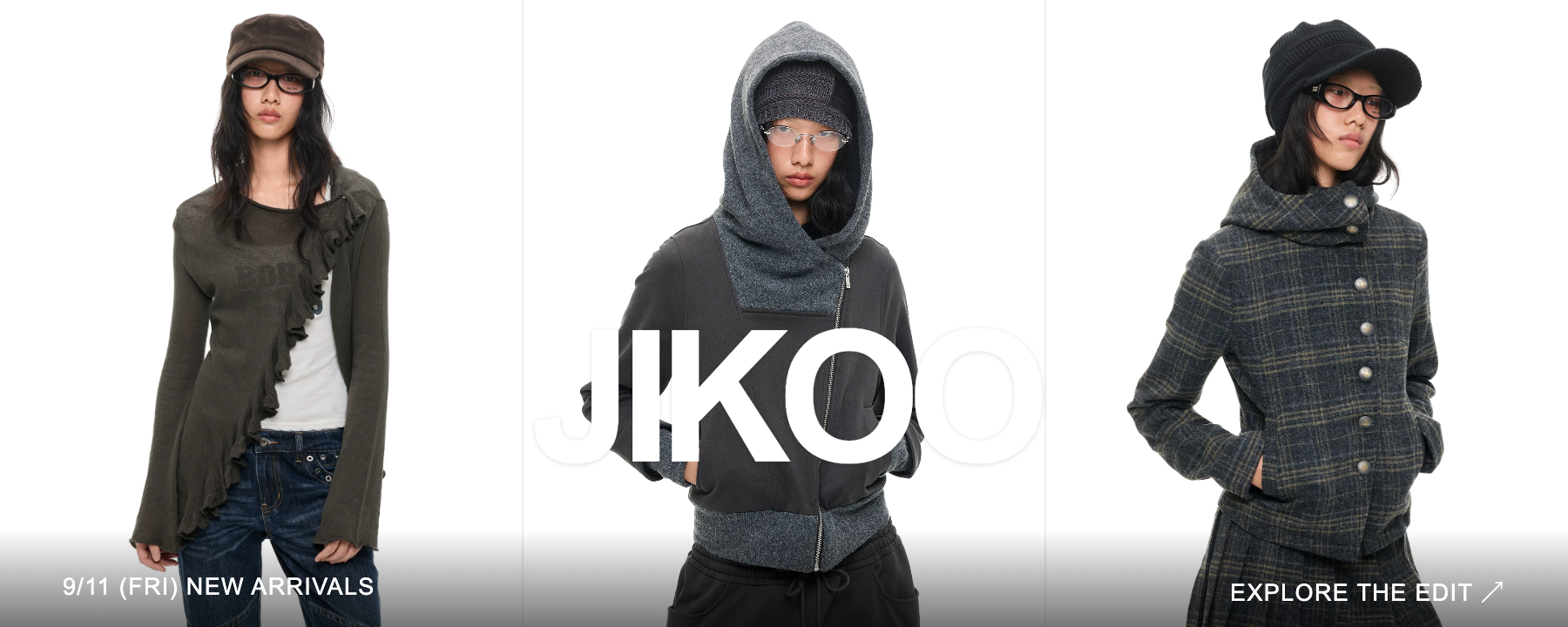 JIKOO / 9/11 (FRI) NEW ARRIVALS